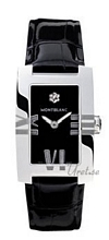 Mont Blanc Profile Lady Elegance Steel Black Dial