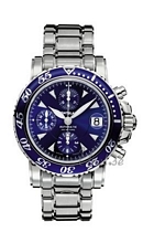 Mont Blanc Sport Automatic Chronograph Steel Blue Dial