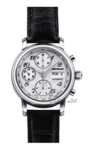 Montblanc Star Automatic Chronograph Steel Silver Dial