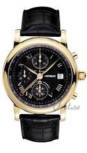 Montblanc Star Automatic Chronograph Yellow Gold Black Dial