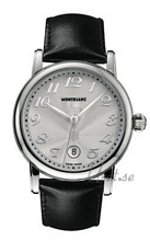 Montblanc Star Quartz Steel Silver Dial