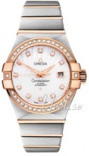 Omega Constellation 31 mm MOP, White Dial Rose Gold/Steel Bracel Omega Constellation 31 mm MOP, White Dial Rose Gold/Steel Bracel