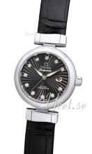 Omega Ladymatic Black Dial Croco Strap Omega Ladymatic Black Dial Croco Strap