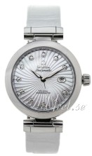 Omega Ladymatic MOP, White Dial Croco Strap Omega Ladymatic MOP, White Dial Croco Strap