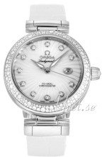 Omega Ladymatic MOP, White Dial Croco Strap Omega Ladymatic MOP, White Dial Croco Strap