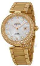 Omega Ladymatic MOP, White Dial Yellow Gold Bracelet Omega Ladymatic MOP, White Dial Yellow Gold Bracelet