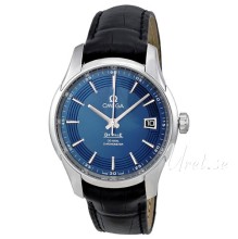 Omega De Ville Hour Vision Blue Dial Leather