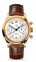 Omega Specialities Museum Beige Dial Croco Strap