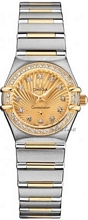 Omega Constellation Mini Champagne Dial