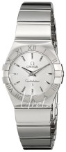 Omega Constellation Polished 24 mm Steel Silver Dial