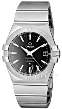 Omega Constellation Steel Black Dial Bracelet