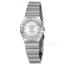 Omega Constellation Polished 24 mm Steel MOP Dial