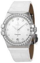 Omega Constellation 35 mm Colors White Dial Diamond Bezel Omega Constellation 35 mm Colors White Dial Diamond Bezel
