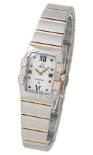 Omega Constellation Quadrella Two Tone MOP Dial