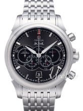 Omega De Ville Chronoscope Black Dial Bracelet