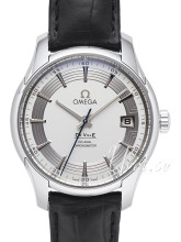 Omega De Ville Hour Vision Silver dial Leather