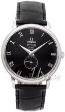 Omega De Ville Small Seconds Black Dial Leather