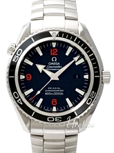 Omega Seamaster Planet Ocean Black Dial Bracelet