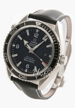 Omega Seamaster Planet Ocean XL Black Dial Rubber