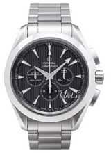 Omega Seamaster Aqua Terra Chronograph Steel Grey Dial Bracelet