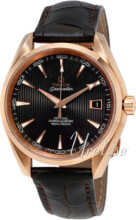 Omega Seamaster Aqua Terra Rose Gold Teak Dial