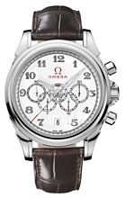 Omega De Ville White Dial Leather