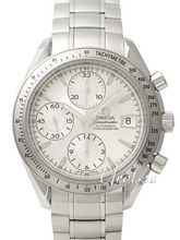 Omega Speedmaster Date Silver Dial Bracelet