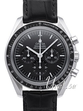 Omega Speedmaster Black Dial Leather