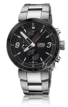 Oris Motor Sport TT1 Chronograph Svart/St�l �45 mm