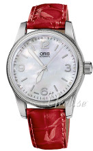Oris Aviation Big Crown Vit/L�der �38 mm