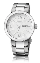 Oris Motor Sport TT1 Day Date Vit/St�l �43 mm