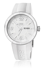 Oris Motor Sport TT1 Day Date Vit/Gummi �43 mm