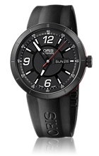 Oris Motor Sport TT1 Day Date Svart/Gummi �43 mm