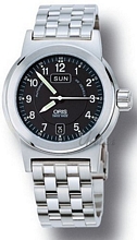Oris Aviation BC3 Day Date Steel Black Dial