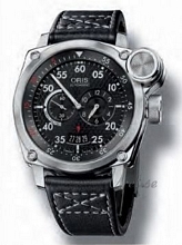 Oris Aviation BC4 Steel Black Dial