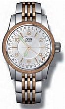 Oris Aviation Big Crown Pointer Date Two Tone Steel/Gold Silver