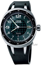 Oris Motor Sport TT3 Day Date Steel Carbon, Black Dial
