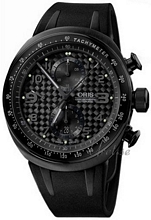 Oris Motor sport TT3 Chronograph Black Titanium � Carbon, Black