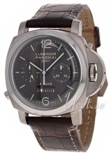 Panerai Manifattura Ceramic 8 Days Chrono Monopulsante GMT Brown
