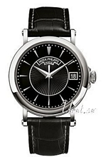 Patek Philippe Calatrava Black Dial Leather