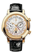 Patek Philippe Grand Complications White Dial Croco Strap