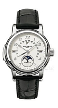 Patek Philippe Grand Complications White Dial Croco Strap