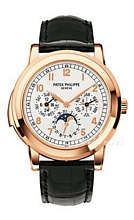 Patek Philippe Grand Complications White Dial Croco Strap