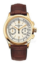 Patek Philippe Complicated Silver Dial Croco Strap