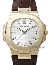 Patek Philippe Nautilus Silver Dial Yellow Gold