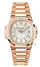 Patek Philippe Nautilus Rose Gold White Dial