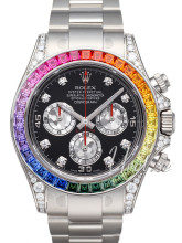 Rolex Daytona Svart/18 karat vitt guld �40 mm