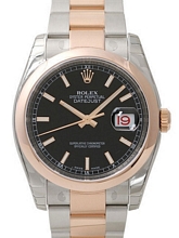 Rolex Datejust Black Dial