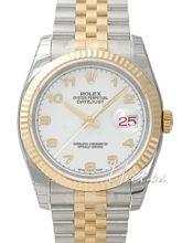 Rolex Datejust White Dial Jubilee Bracelet