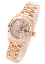 Rolex Datejust Lady Rose Dial Bracelet
